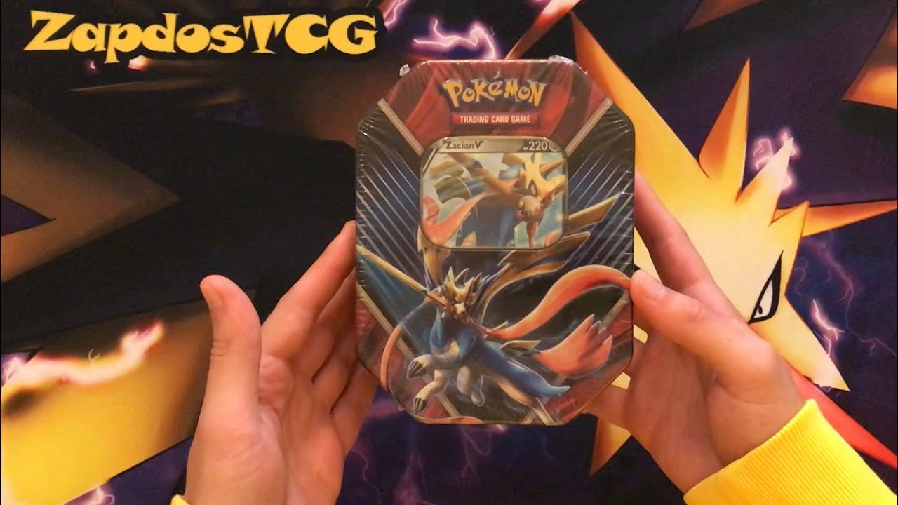ZACIAN V TIN OPENING (Pokemon TCG)