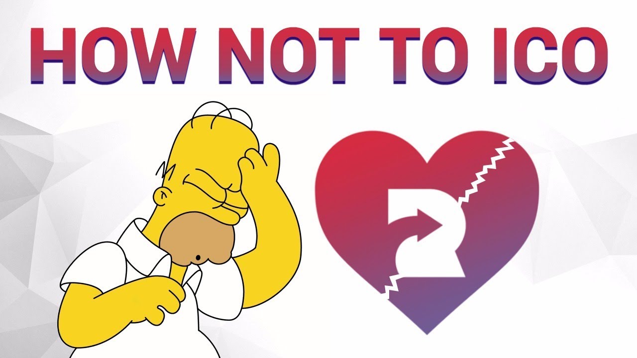 How NOT To ICO: Big Mistake!