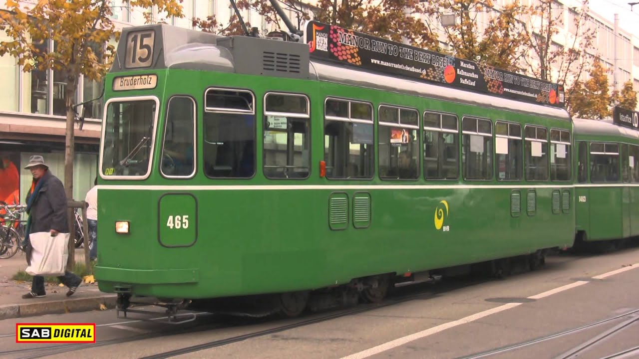 2011 Basel, poslední tramvaje BVB Be 4/4