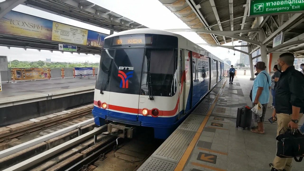 Siemens Modular Metro Sky train Bangkok Chatuchak, Krung Thep Mahanakhon, Tailandia