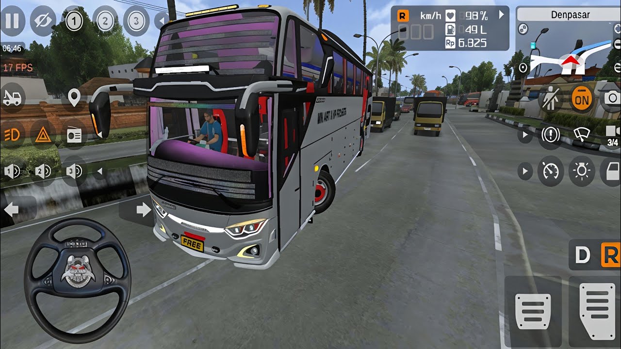 🚍 Jakarta to Wonosobo Bus Drive | Bus Simulator Indonesia Gameplay