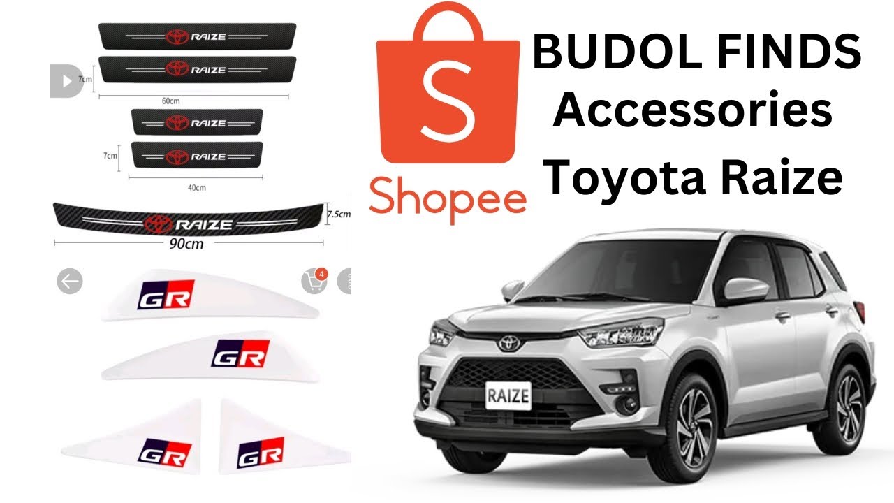 How to Install a Door Sill and Car Edge Anti Bump Sticker | Toyota Raize Accessories