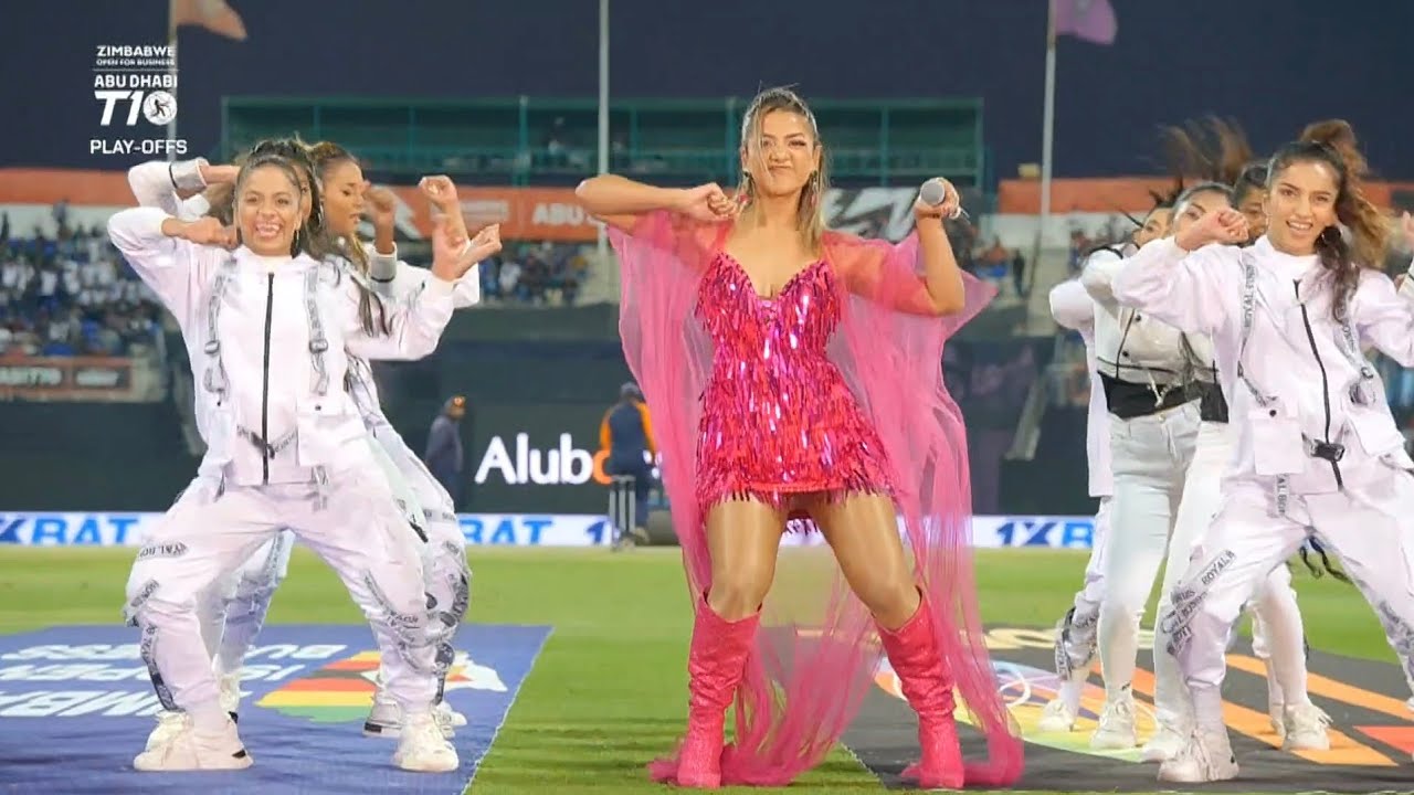T10 Abu Dhabi 2024 Closing Ceremony Performance by @romainewillismusic