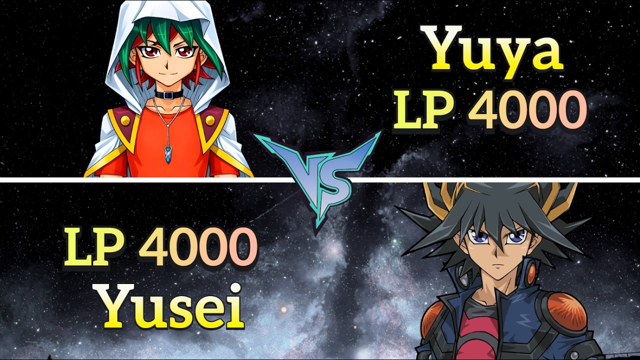 Yuya Sakaki (Manga) vs Yusei Fudo (Anime) | EDOPRO (Duel Request)