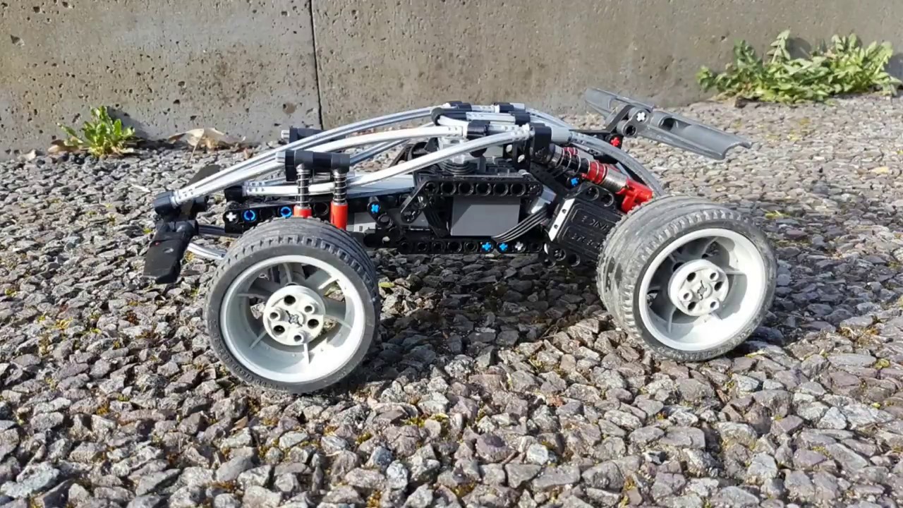 Supersonic RC Buggy, A Lego Technic 8366 And 8475 Tribute MOC, powered by BuWizz