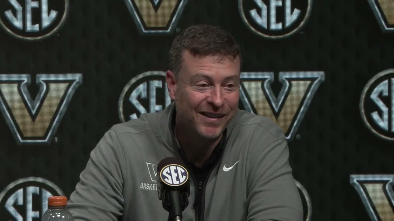 Vandy MBB - Florida SEC Tournament Postgame | Mark Byington, Jalen Washington and Tyler Tanner