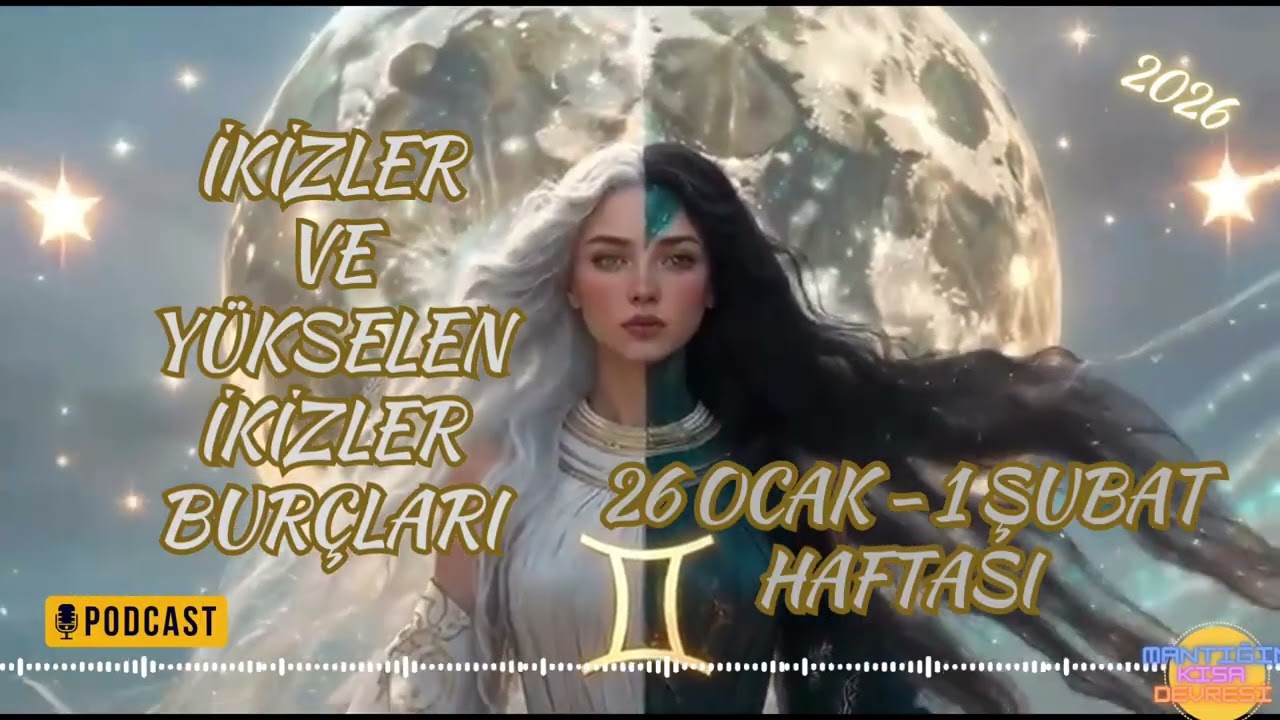 İkizler ve Yükselen İkizler Burçları | 26 Ocak – 1 Şubat Haftalık Burç Yorumları