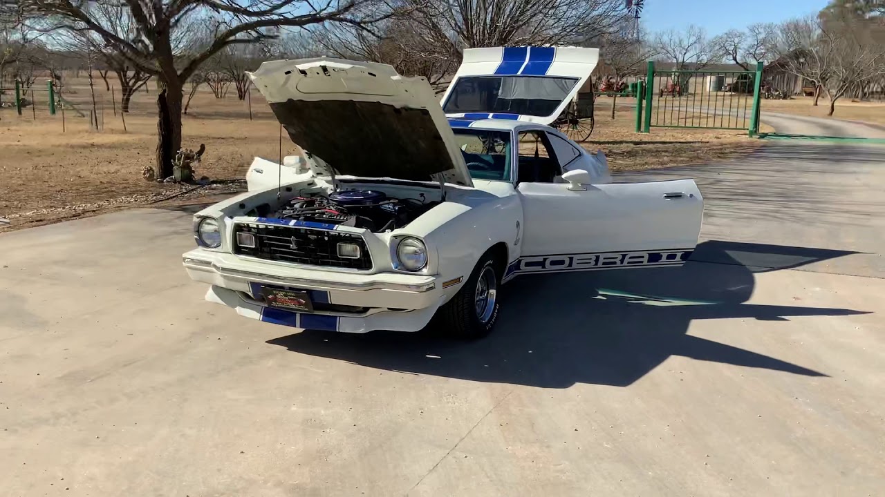 1976 Ford Cobra II 2.8L V6 4-speed Manual Dual Exhaust 57k Miles