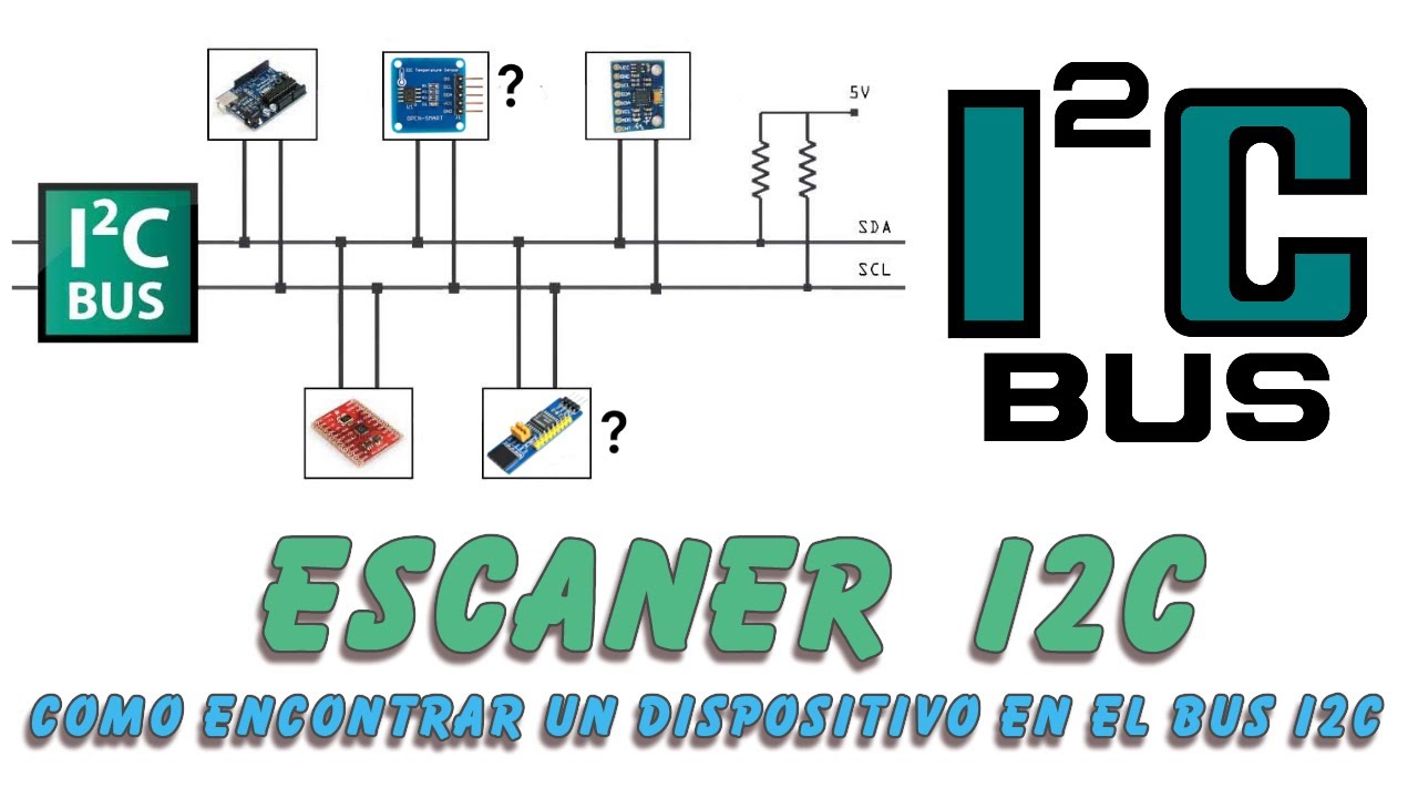 Escaner I2C : Como encontrar un dispositivo en el bus I2C.