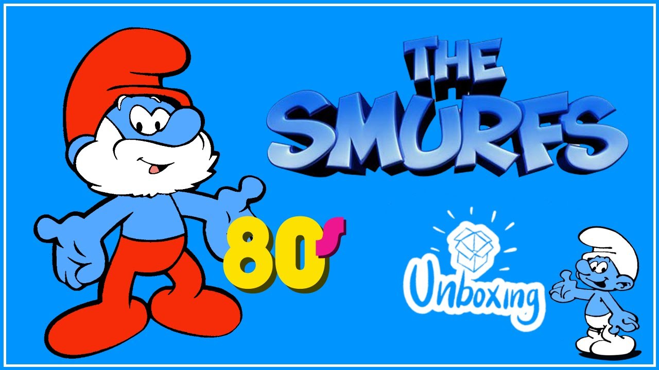 Unboxing PITUFOS VINTAGE PVC 80s PEYO | The Smurfs | Schlumpf | Schtroumpfs