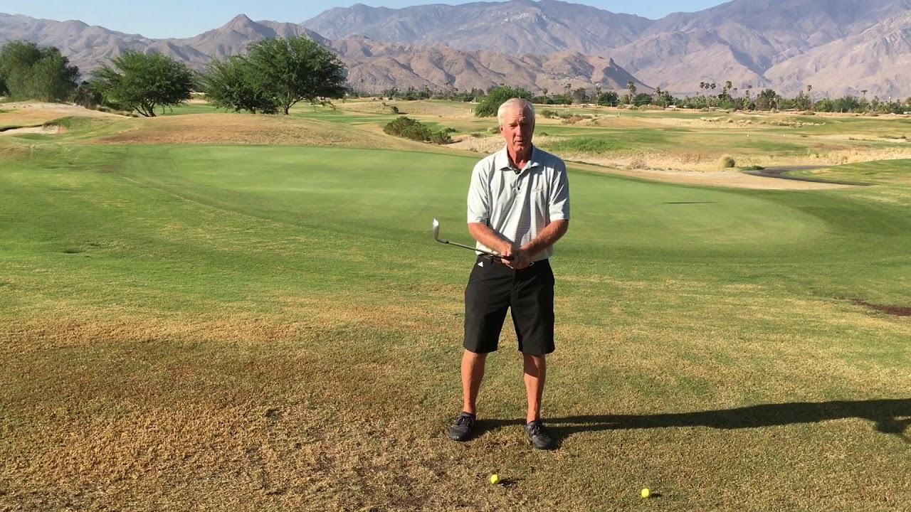 Golf Pitch from Hard Pan