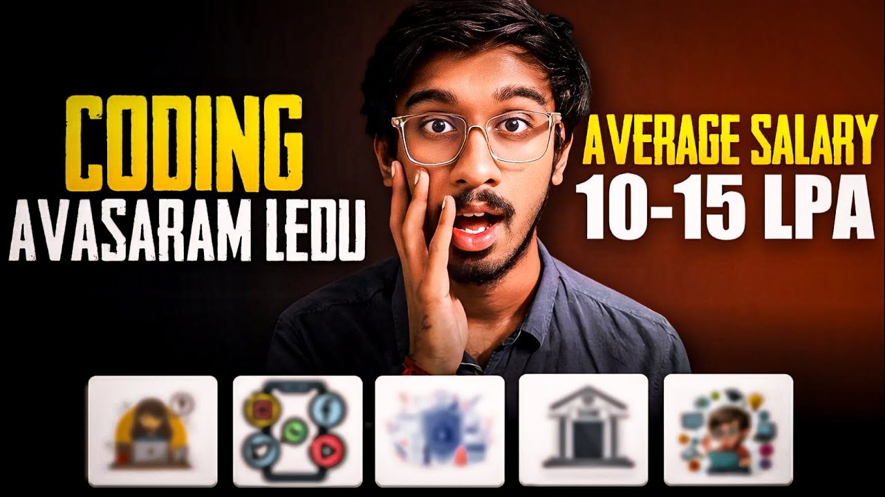 TOP 5 High Paying Non-Coding Jobs  In Telugu 🔥|| Free Resources, High Paying Skills 2026