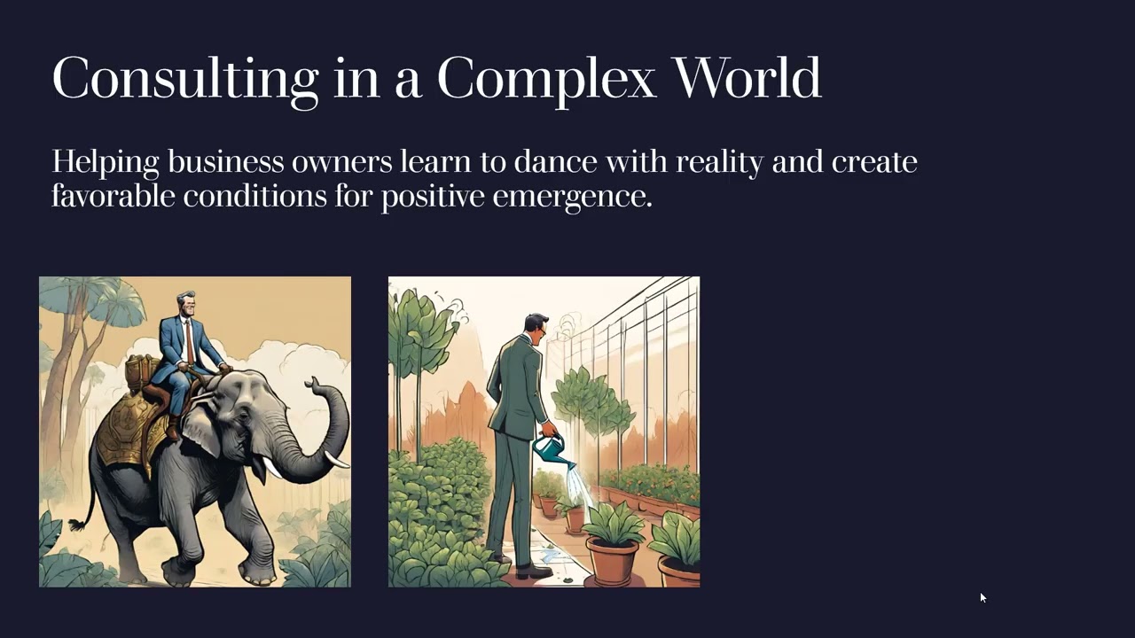 Consulting in a Complex World - Michael Bartlett