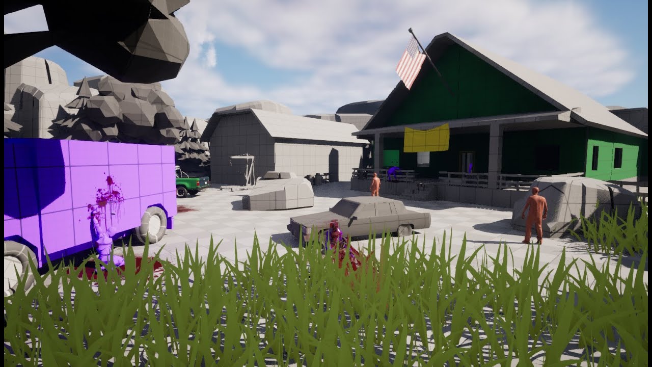 Unreal Engine - Last of Us Inspired Level Design Blockout - Environmental Storytelling