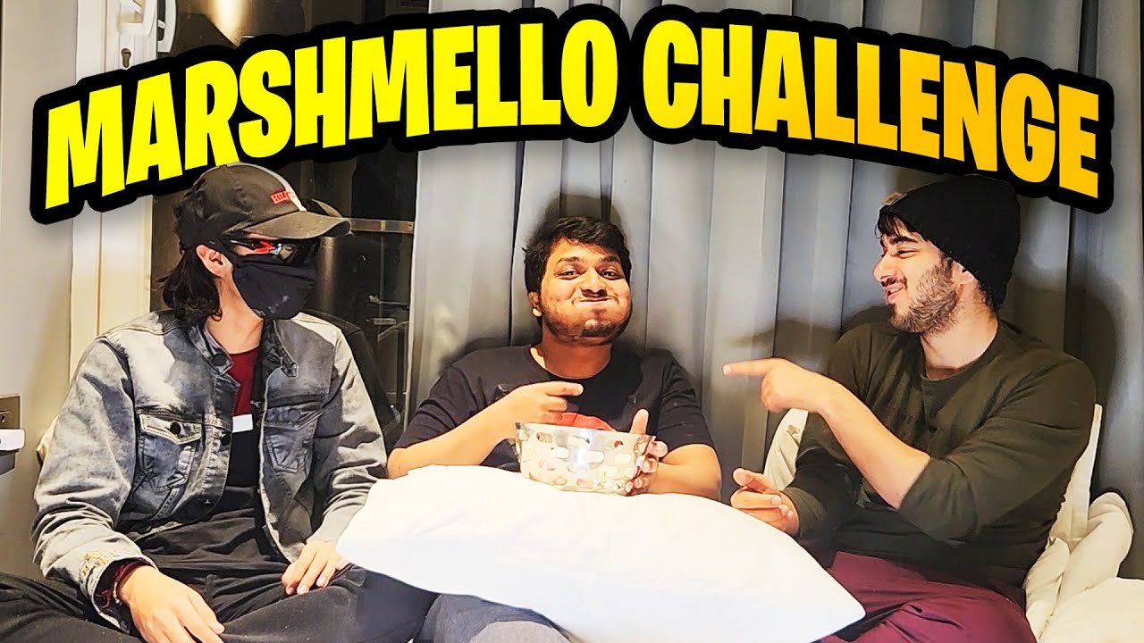 India's Funniest Chubby Bunny Challenge