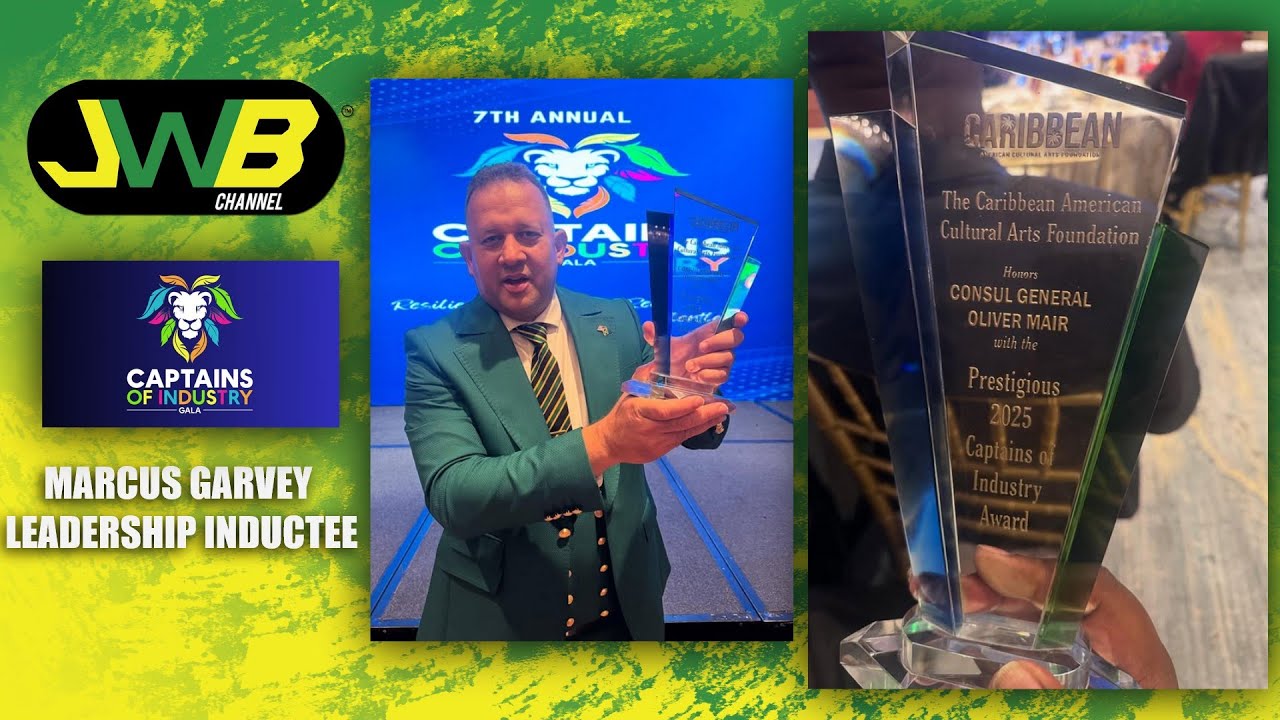 🎥 **Honoring Caribbean Excellence | Jamaica Consul Gen. Receives Marcus Garvey Leadership Award **