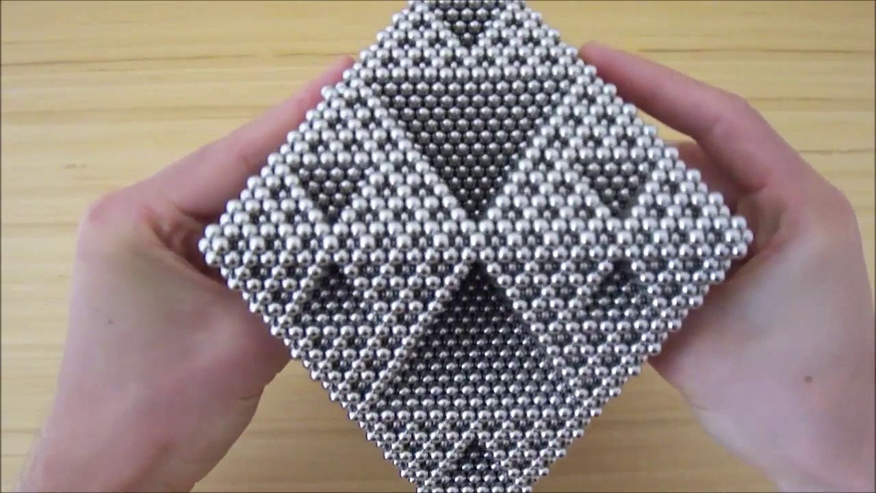 TUTORIAL Octahedron Fractal of Layered Cuboctahedron Frames (Zen Magnets)