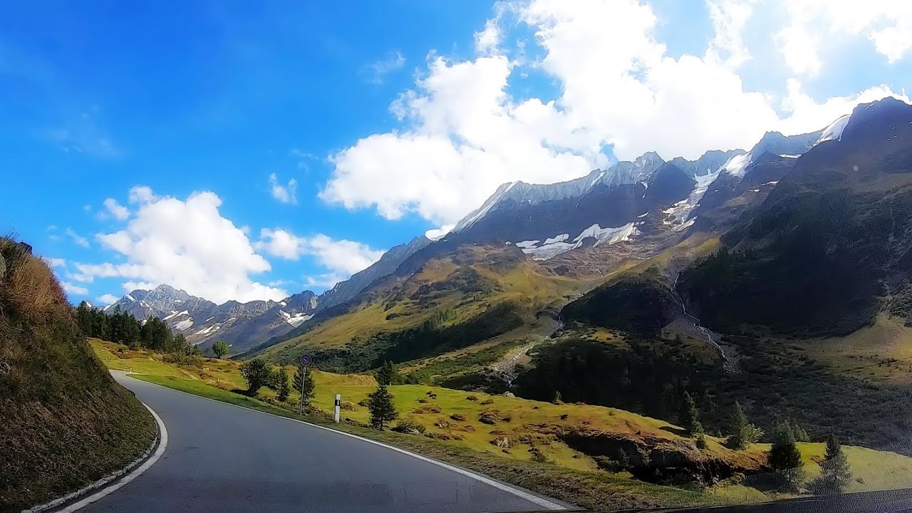 Autofahrt durch das Lötschental - von Goppenstein über Blatten zur Fafleralp | Oberwallis