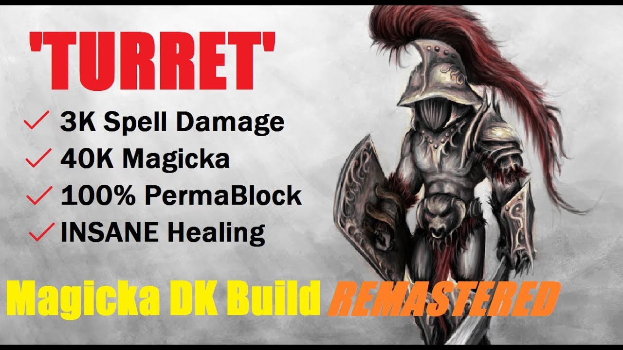 'Turret REMASTERED' Magicka DK Build | Summerset Patch