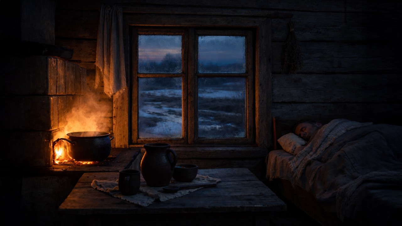 Deep Sleep Music 🌙 Cozy Night by the Fire | Relaxing Ambient Sounds for Peaceful Sleep