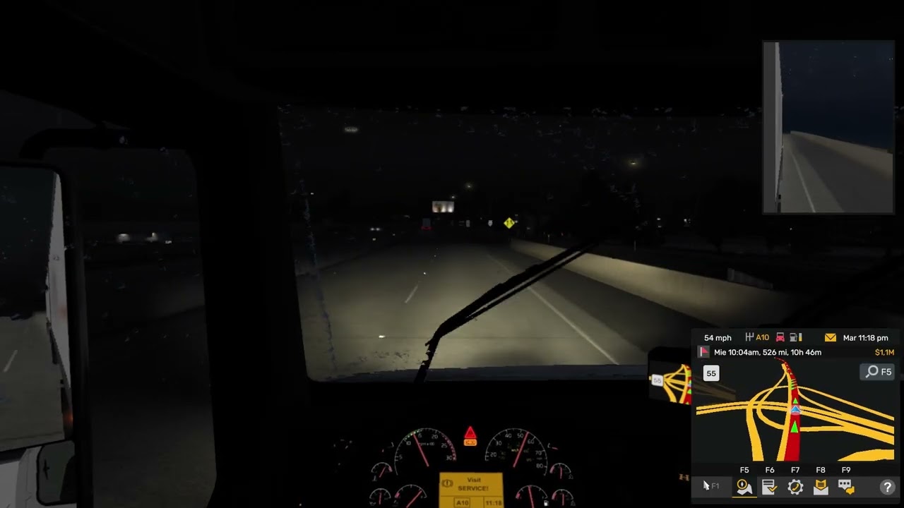 Jugando a American Truck Simulator Sin Comentar