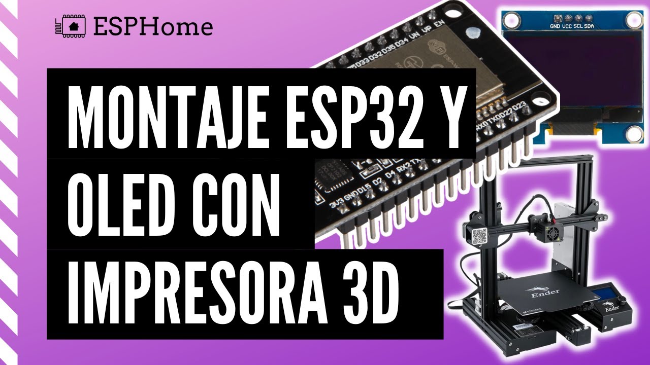 Trucos para ESP32, Pantalla OLED y su cajita de Impresora 3D 😀