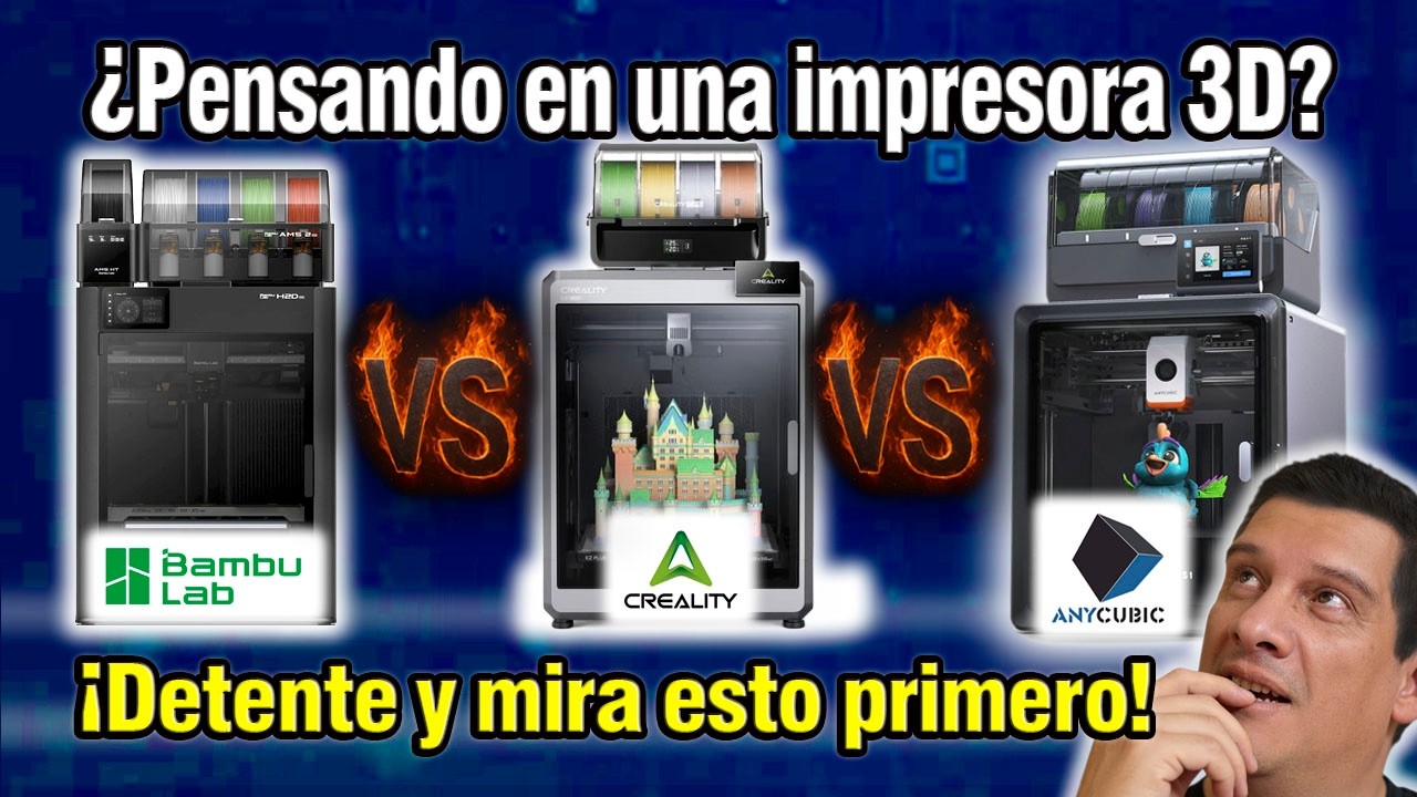 ⚡Así explican los fabricantes sus impresoras en la Convención 3D Printing Day⚡