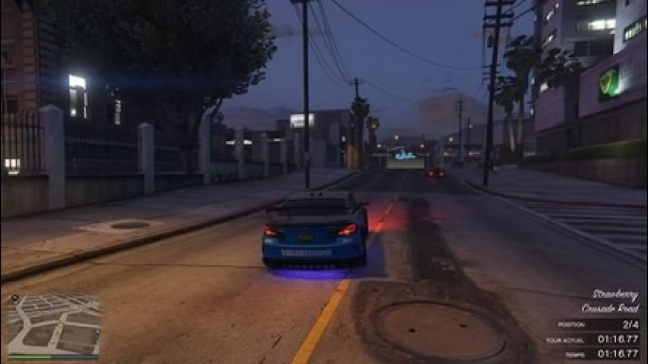 Grand Theft Auto V course auto