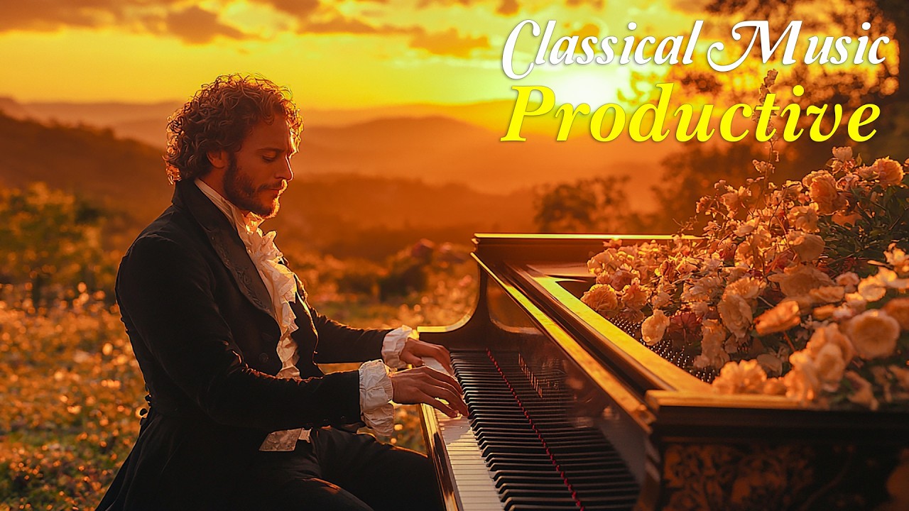 The Best of Piano. Famous Classical Music for a Productive Day - Mozart, Chopin, Beethoven