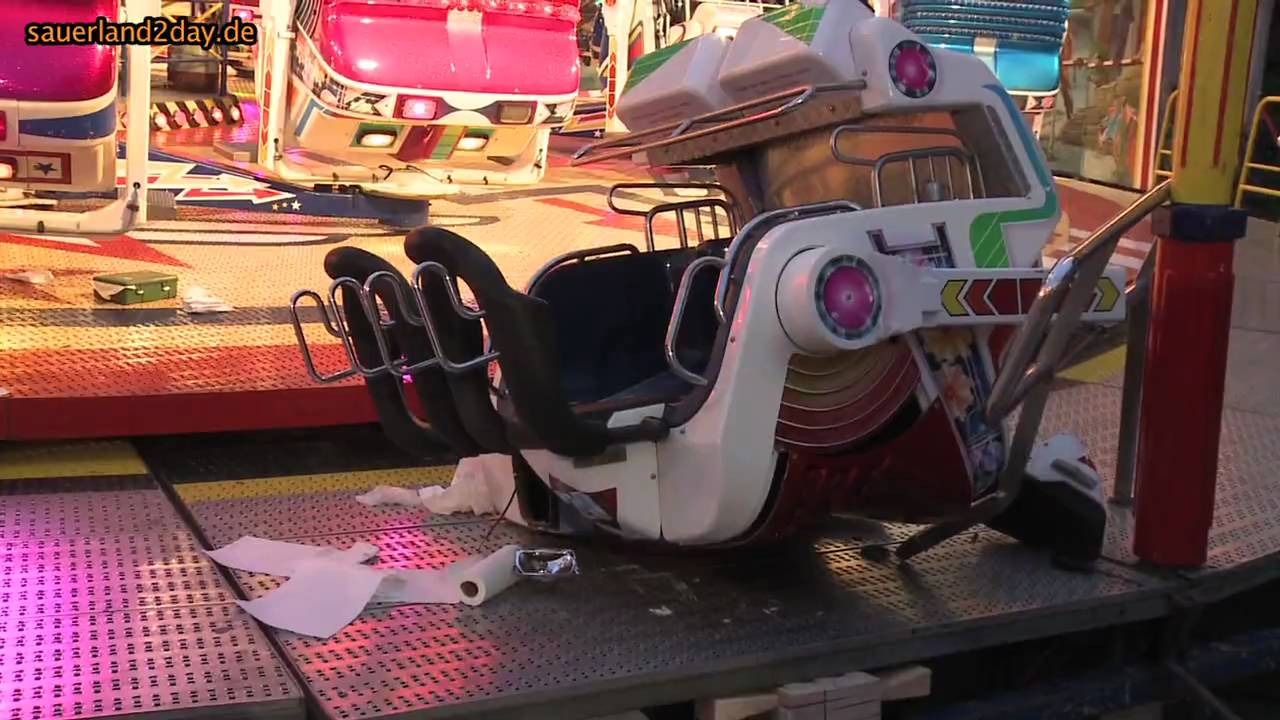Commander Unfall auf der Lüdenscheider Kirmes
