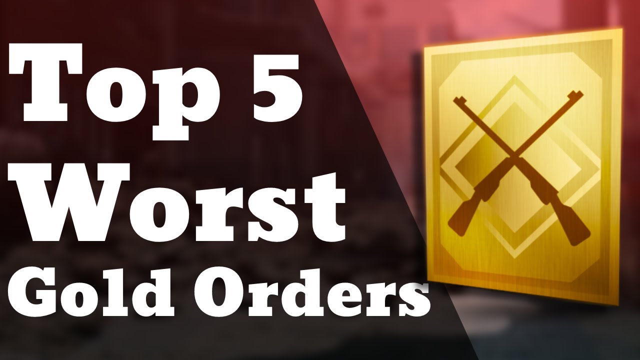 Top 5 Worst Gold Order Weapons in Enlisted