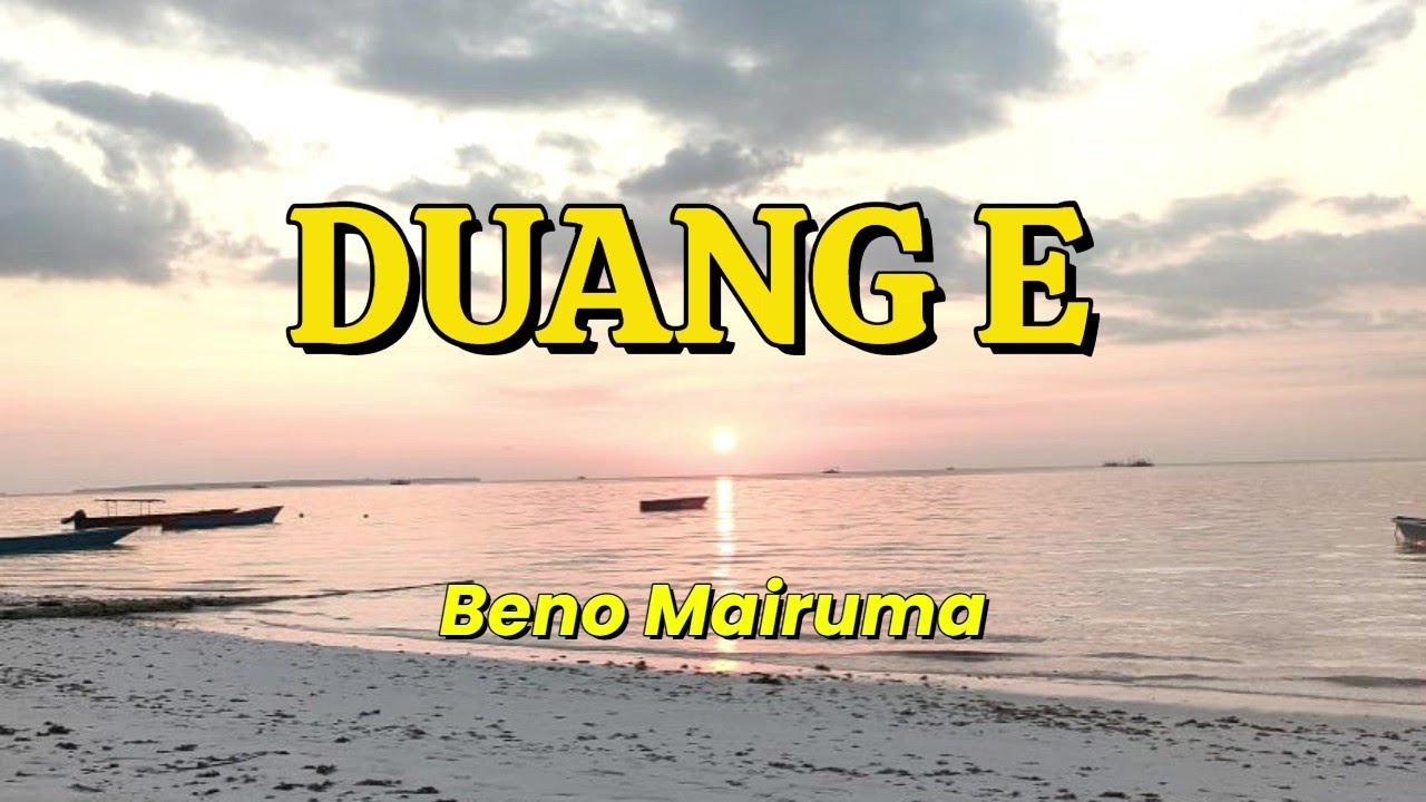 DUANG E (OH TUHANKU) – Lagu Rohani (Bahasa Kei)