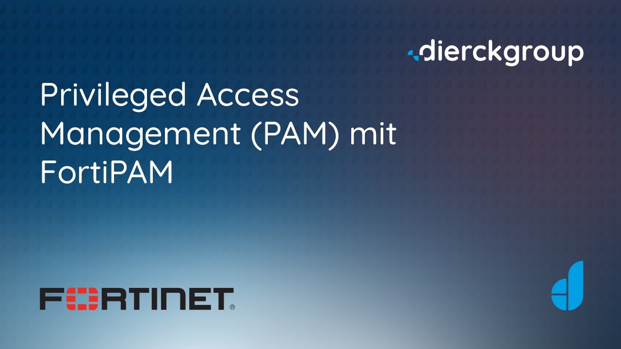 Privileged Access Management (PAM) mit FortiPAM  | InsightD Webinar