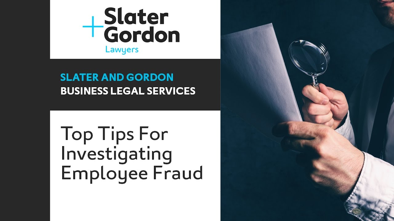 Top Tips For Investigating Employee Fraud