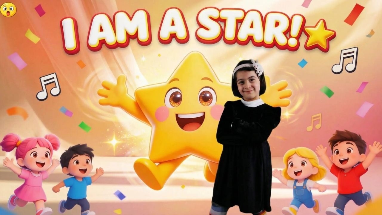 I Am a Star ⭐ | Energetic Kids Song | Fun Sing Along | Children's Dance Song