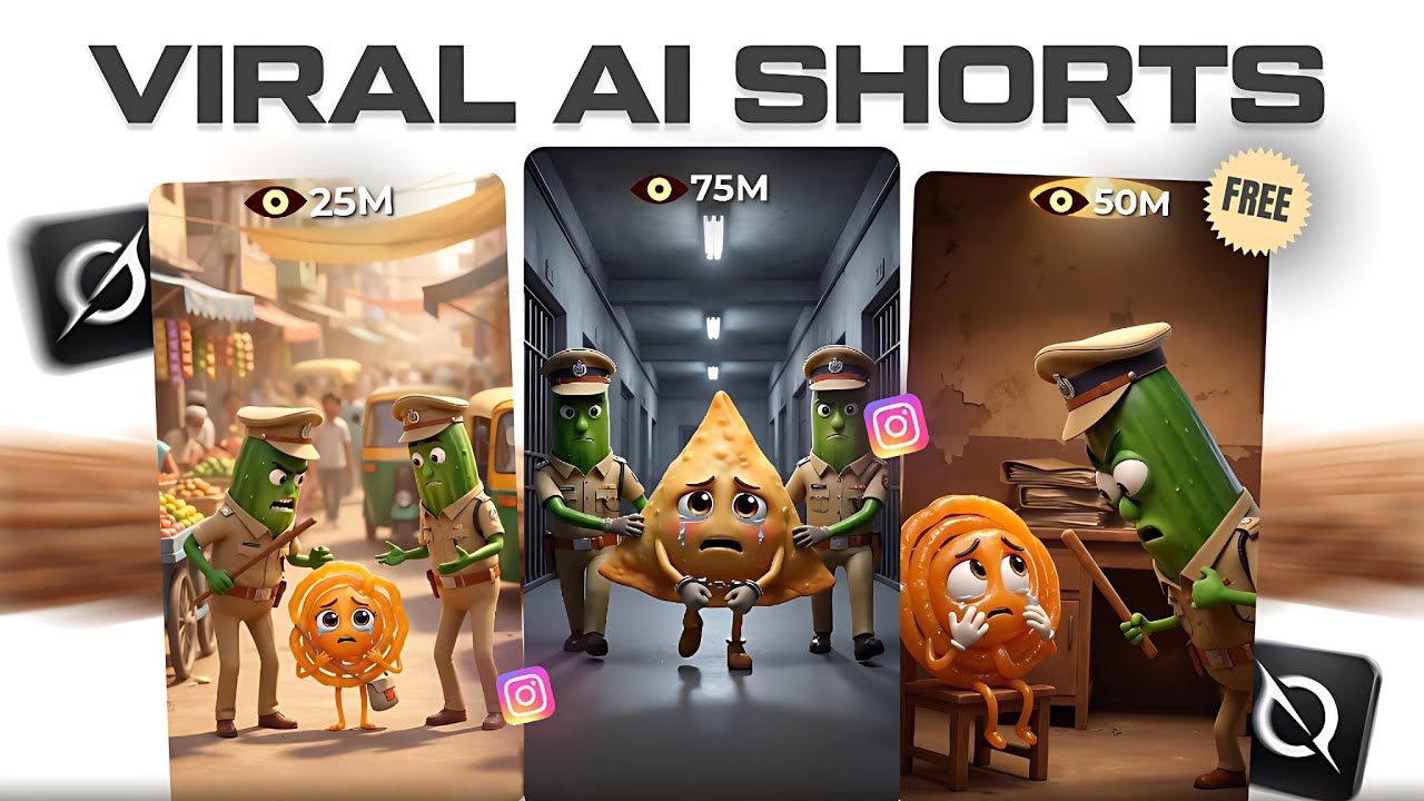 How I Make Viral AI Junk Food Arrest Videos | Full 2026 Tutorial (Step by Step)