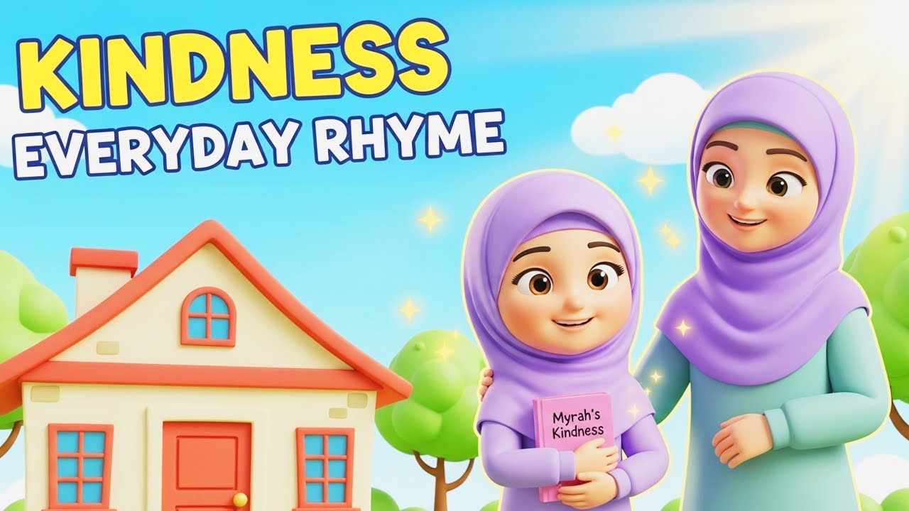 Learn Kindness with Myrah | Islamic Moral Rhyme For Kids | Tiny Muslims Club