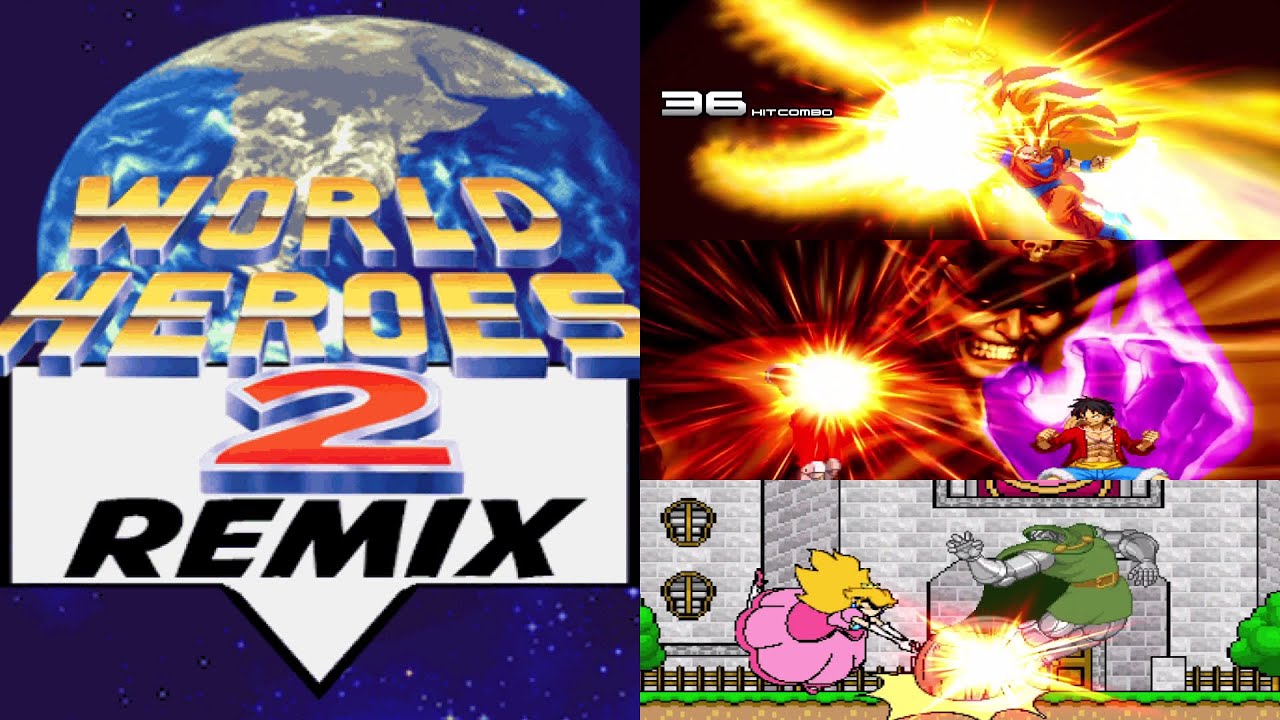 World Heroes 2 REMIX MUGEN All Super Moves