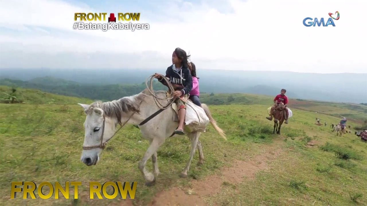 Front Row: Kabayo, nagsisilbing school service ng isang pamilya sa Batangas