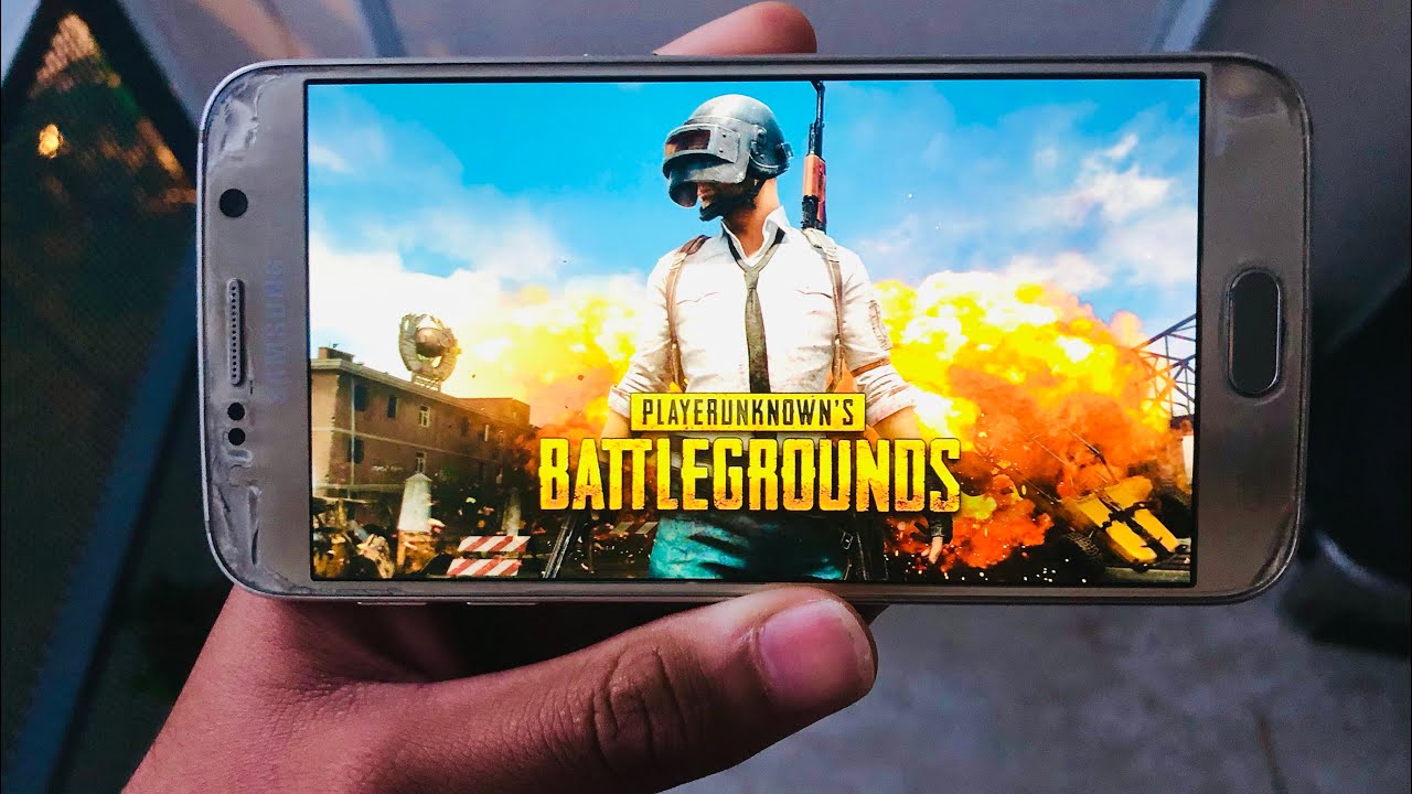 Samsung Galaxy S6 PUBG MOBILE Gaming Test (4K)