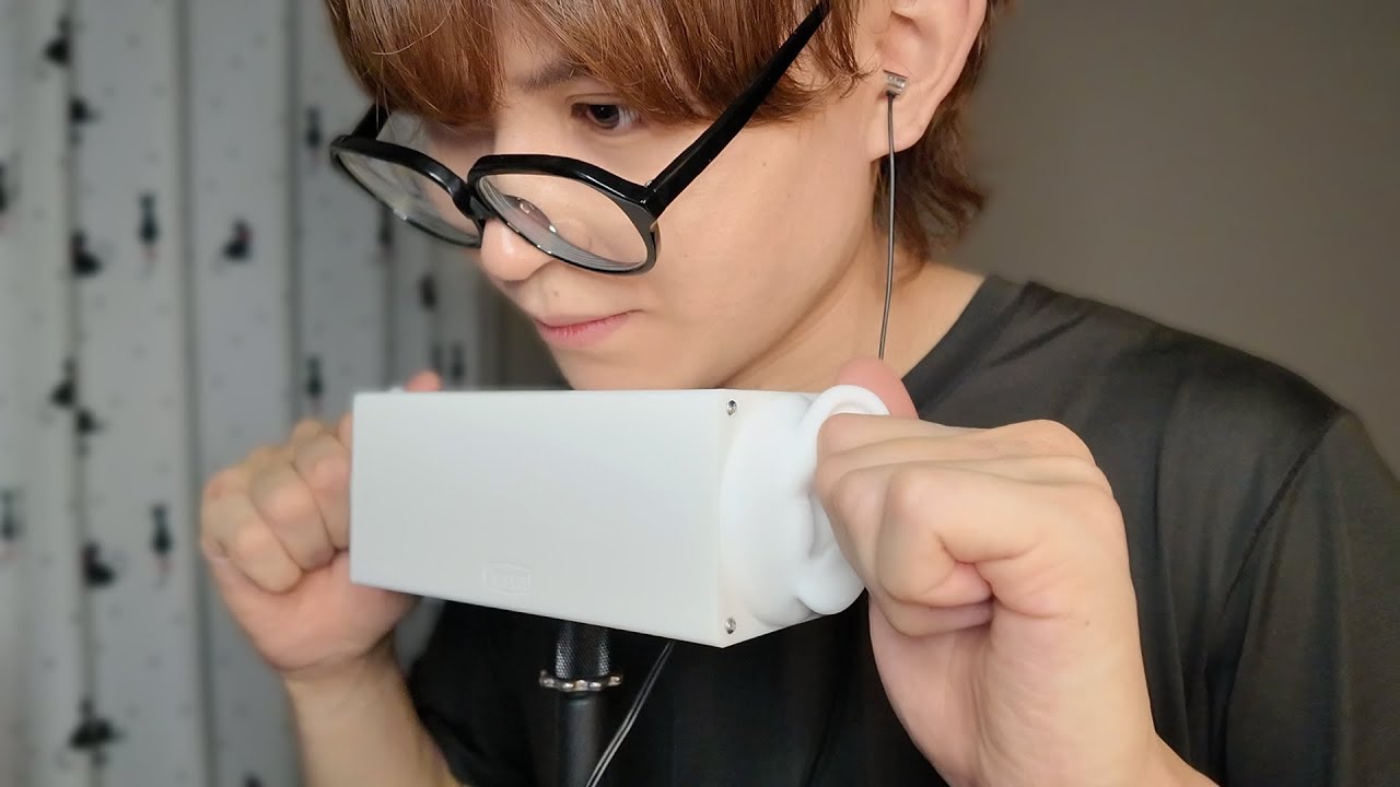 【ASMR】ネチネチ多めな雑で不規則な耳マッサージ Rough and irregular ear massage【Pascal】