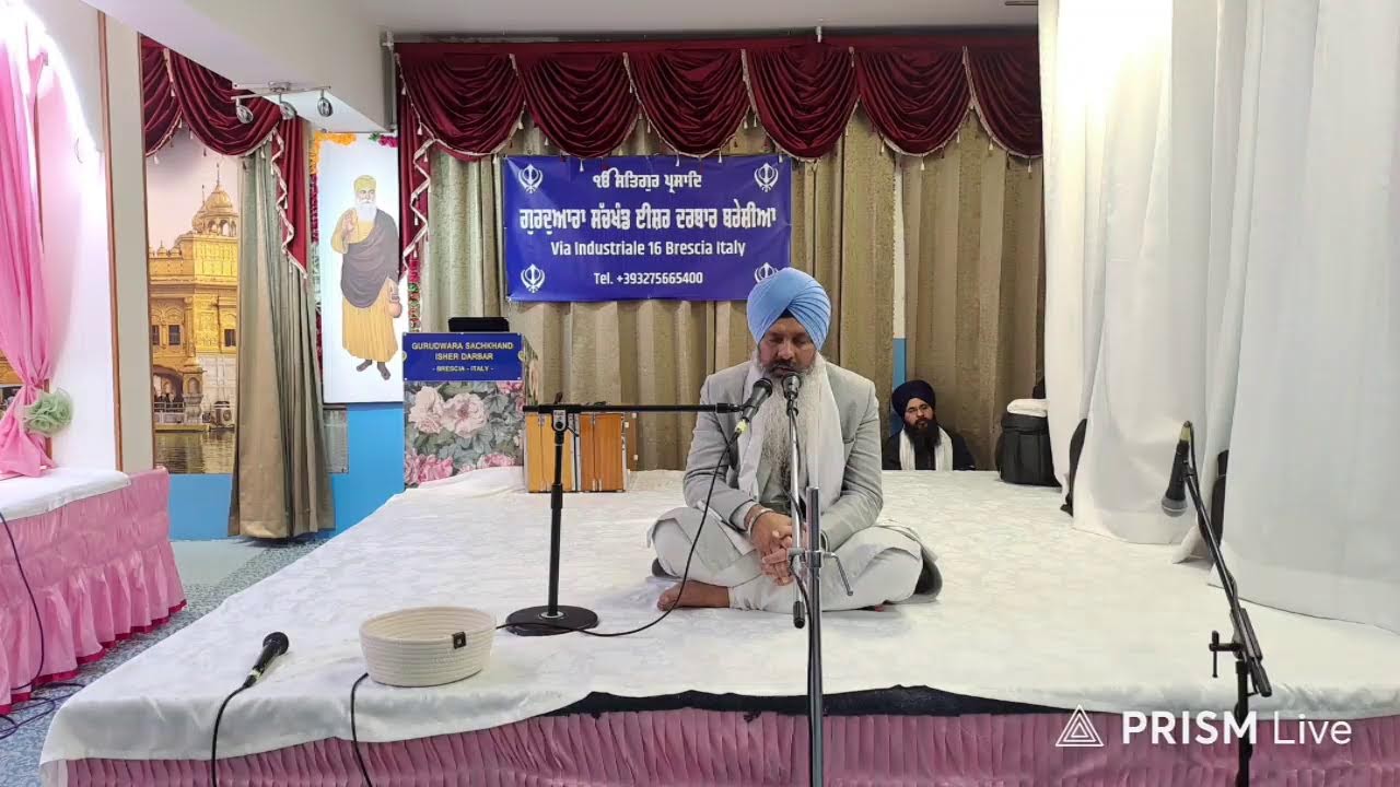 Live streaming of Gurdwara Sachkhand Isher Darbar Italy