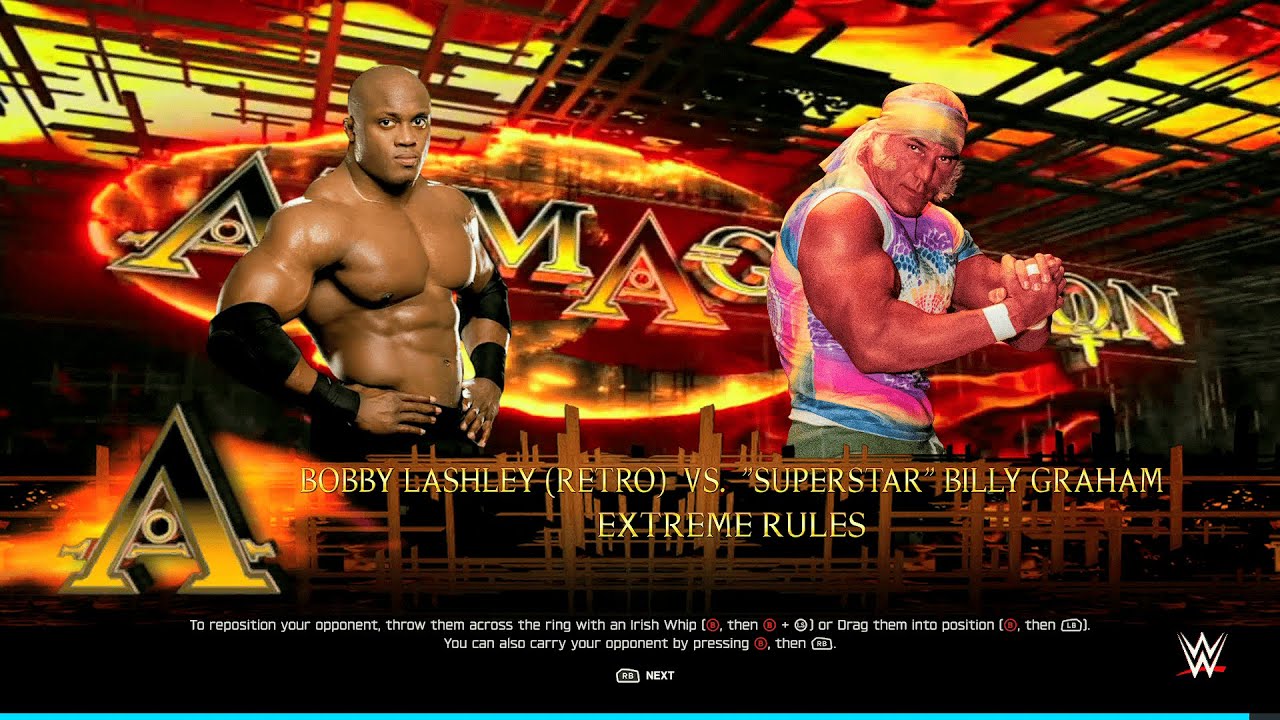 WWE 2K25 — Lashley vs. Graham — Icon vs. Icon Legacy Showdown