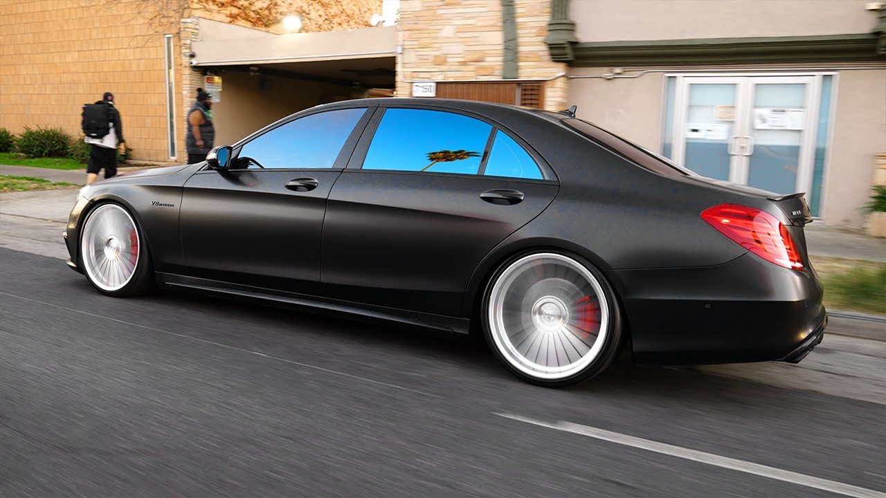 Baddest Mercedes S63 AMG, Ferrari F8 Modified.