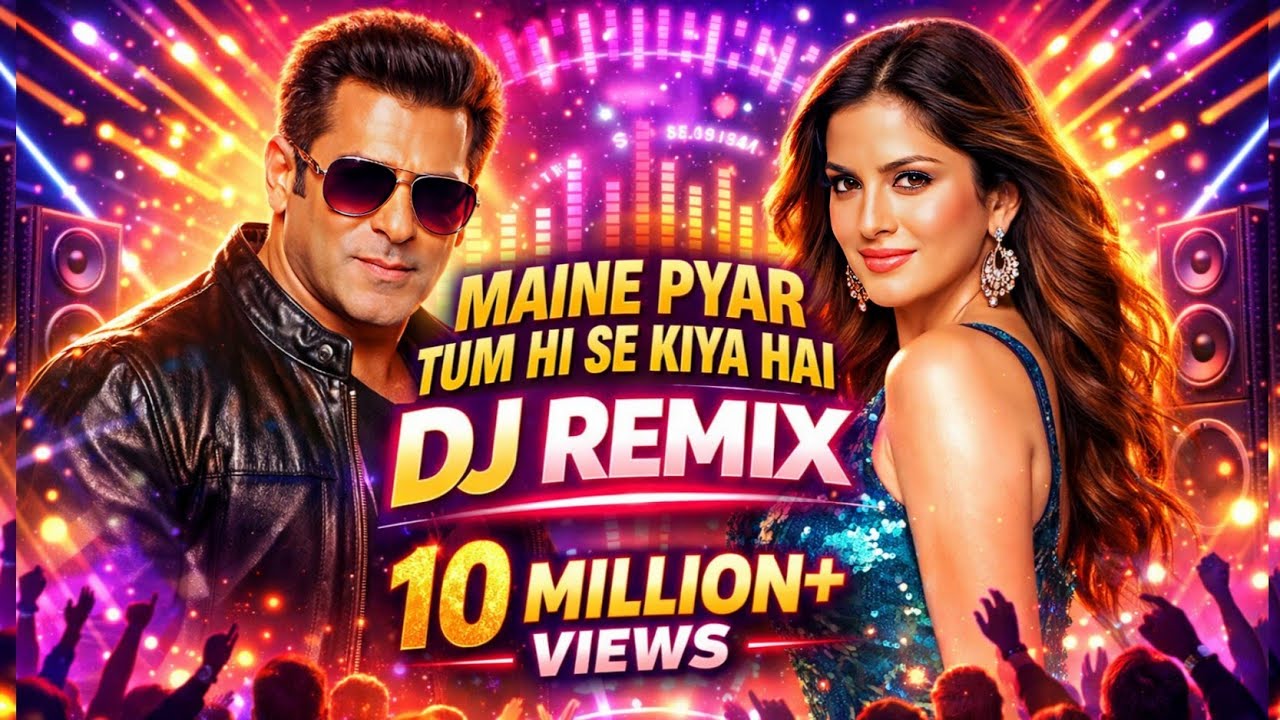 Maine Pyar Tum Hi Se Kiya DJ Remix | Salman Khan  Sunny Leone | 90s Bollywood Hindi Remix Songs
