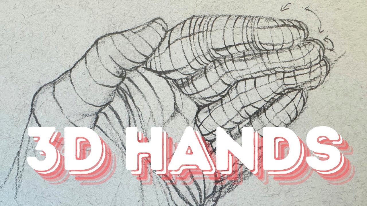 How to Draw Hands Using Cross Contour: Basic Drawing Tutorial