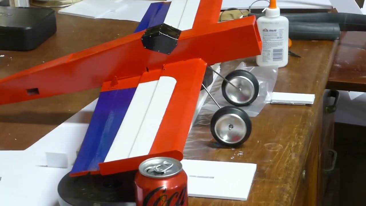 Make Wheels for Model Airplane