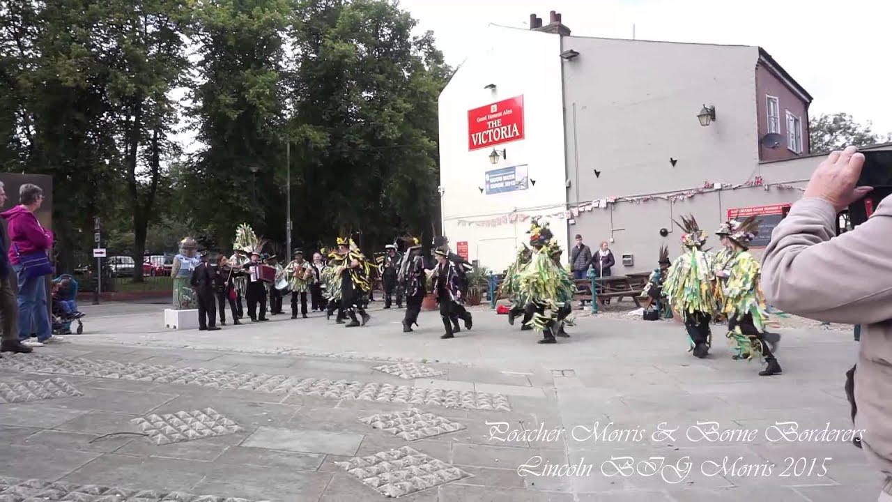 Poacher Morris and Bourne Borderers at the Lincoln BIG Morris Festival 2015