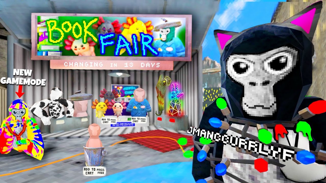 Gorilla Tags NEW Gamemode Revamp Update (Book Fair)