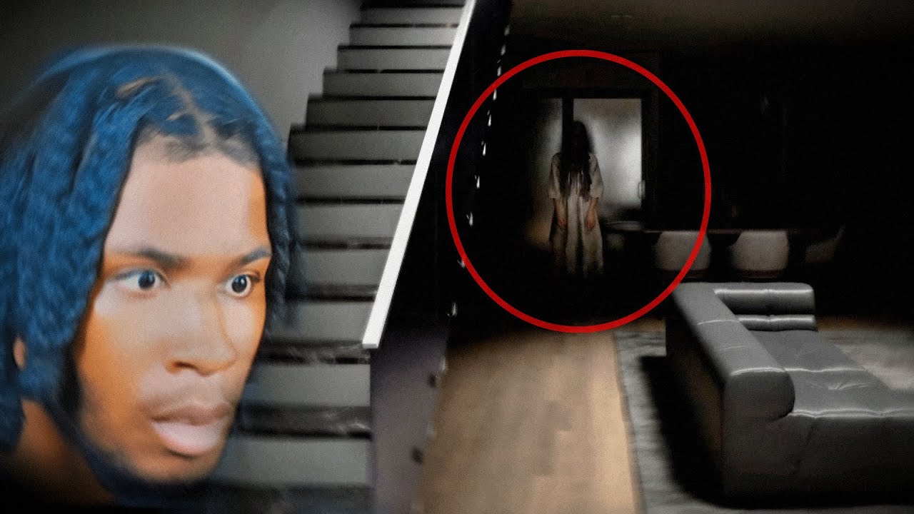 STAYING OVERNIGHT AT A CREEPY AIRBNB BUT THERE ARE ENTITIES HIDING IN EACH ROOM..